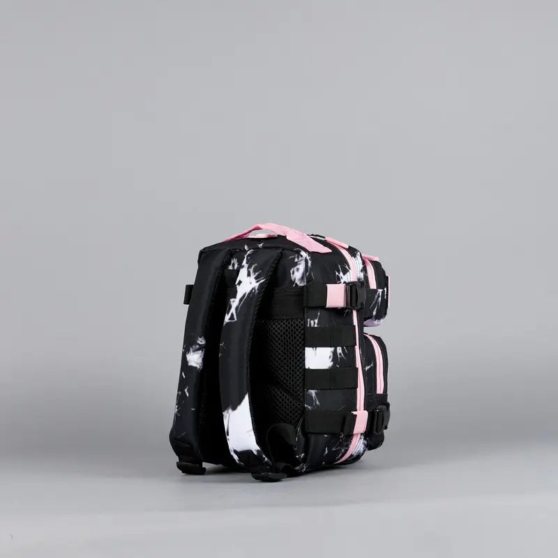 9L Backpack Mini Black Lightning Knockout Pink