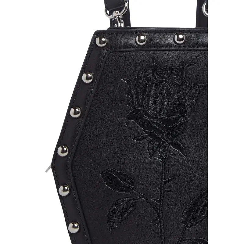 Rose Resurrection Coffin Backpack