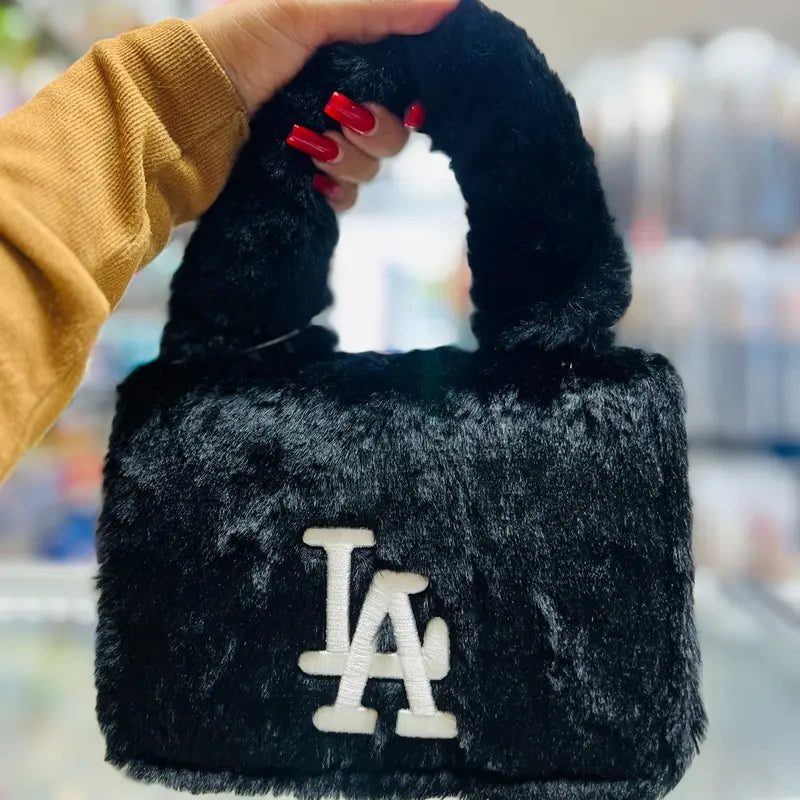 LA Fuzzy Handbags